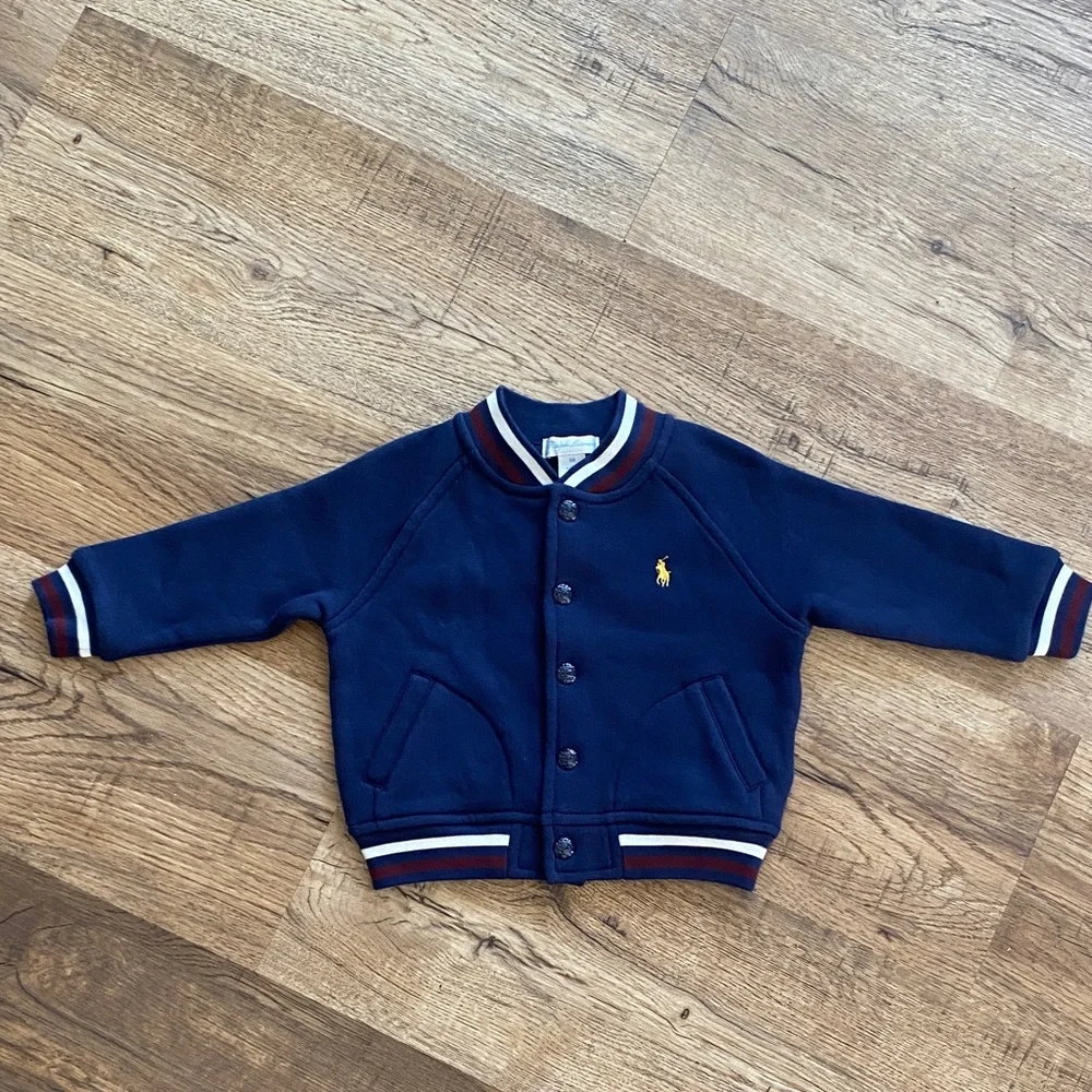 Ralph Lauren Bomber Jacket Toddler Boys 9 Months